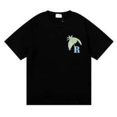 Rhude Back Print Race Car Palm Tee