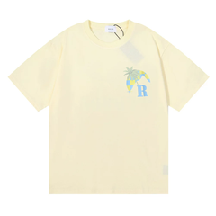 Rhude Back Print Race Car Palm Tee