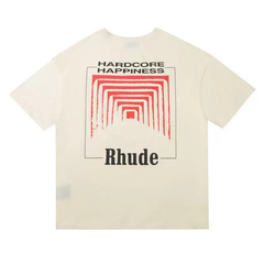Rhude Hardcore Happiness Back Print Tee