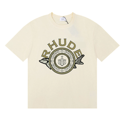 Rhude Sturgeon Crest Logo Tee
