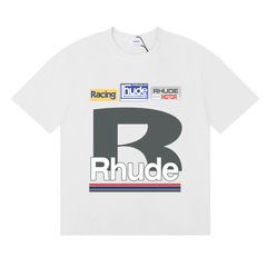 Rhude Racing Motor Big R Logo Tee