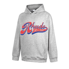 RHUDE Race Fuels Script Logo Pullover Hoodie