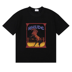 RHUDE Vintage Stallion Horse Graphic Tee
