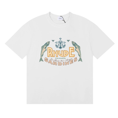 Rhude Cannes Sardines Vintage Tee