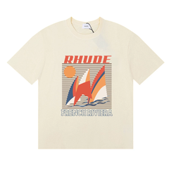 Rhude French Riviera Sailboat Tee