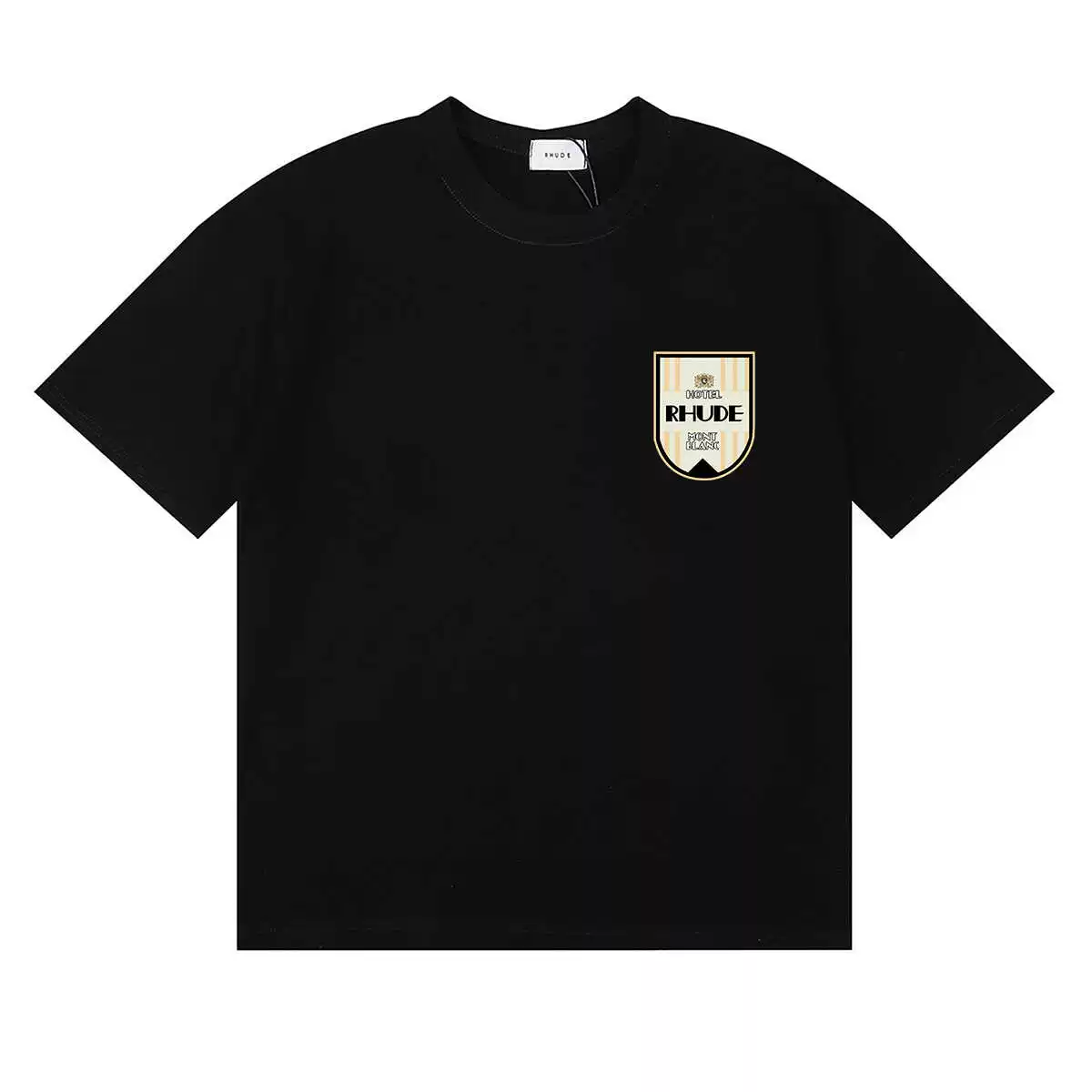 Rhude Hotel Mont Blanc Shield Tee