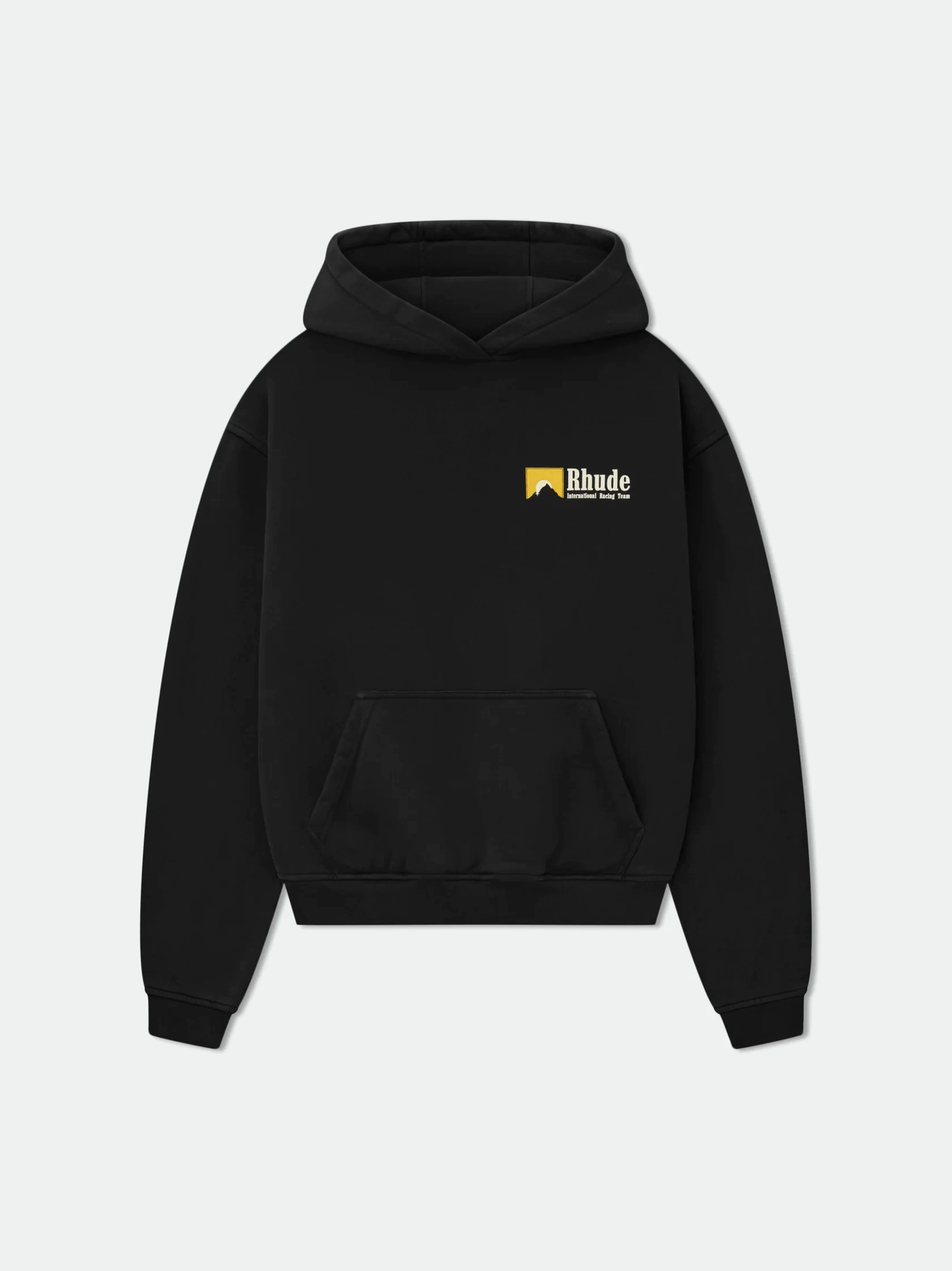 RHUDE International Racing Team Chest Logo Pullover Hoodie