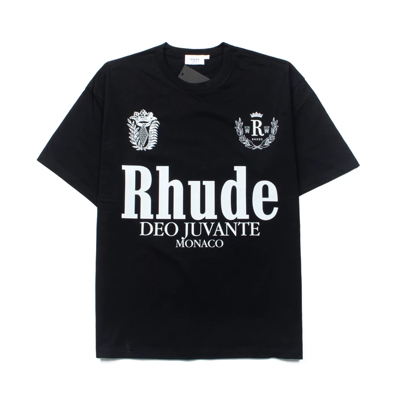 Rhude Deo Juvante Monaco Crest Tee