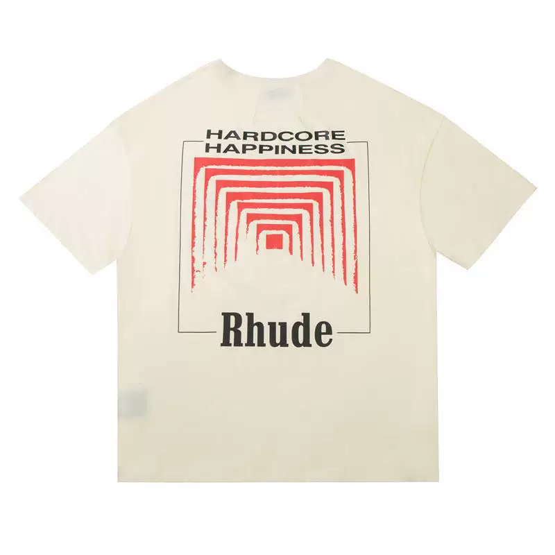 Rhude Hardcore Happiness Back Print Tee
