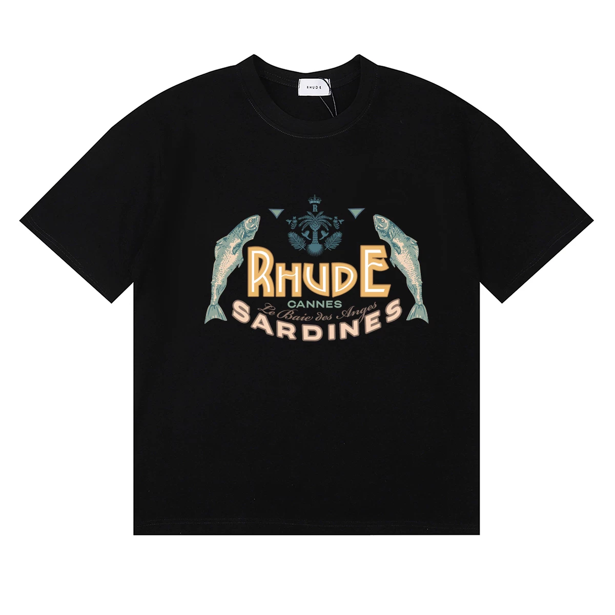 Rhude Cannes Sardines Vintage Tee