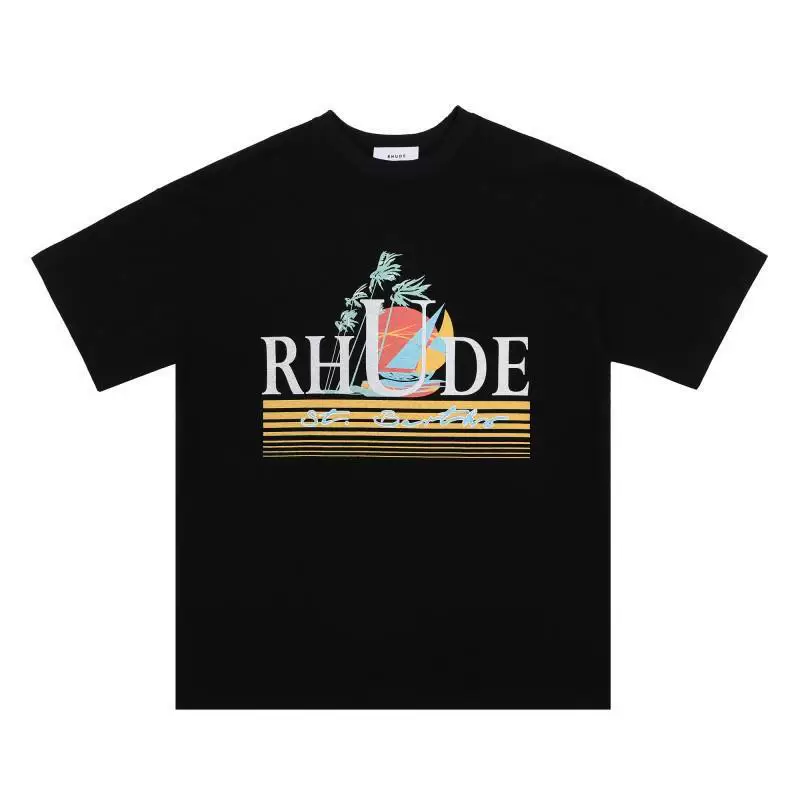 Rhude St Barts Sailboat Palm Tee