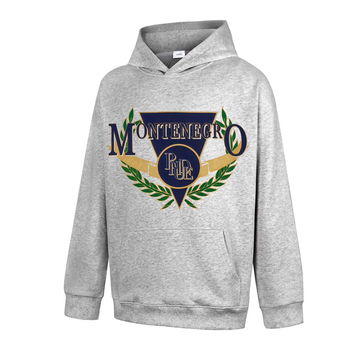 RHUDE Montenegro Laurel Crest Pullover Hoodie