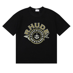 Rhude Sturgeon Crest Logo Tee