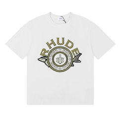 Rhude Sturgeon Crest Logo Tee