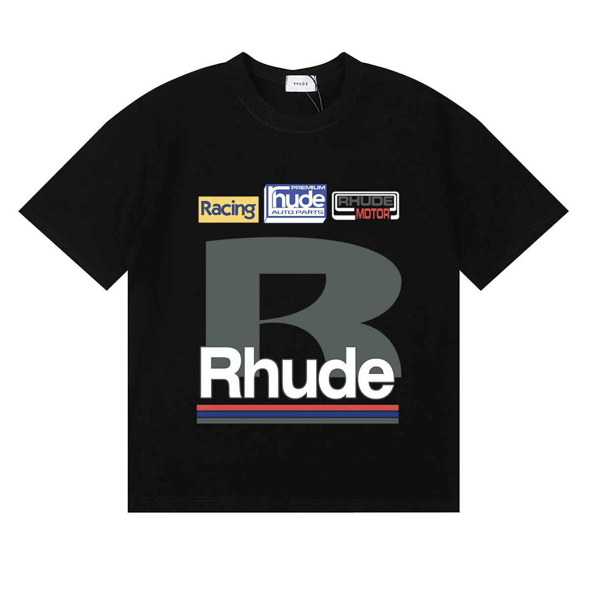 Rhude Racing Motor Big R Logo Tee