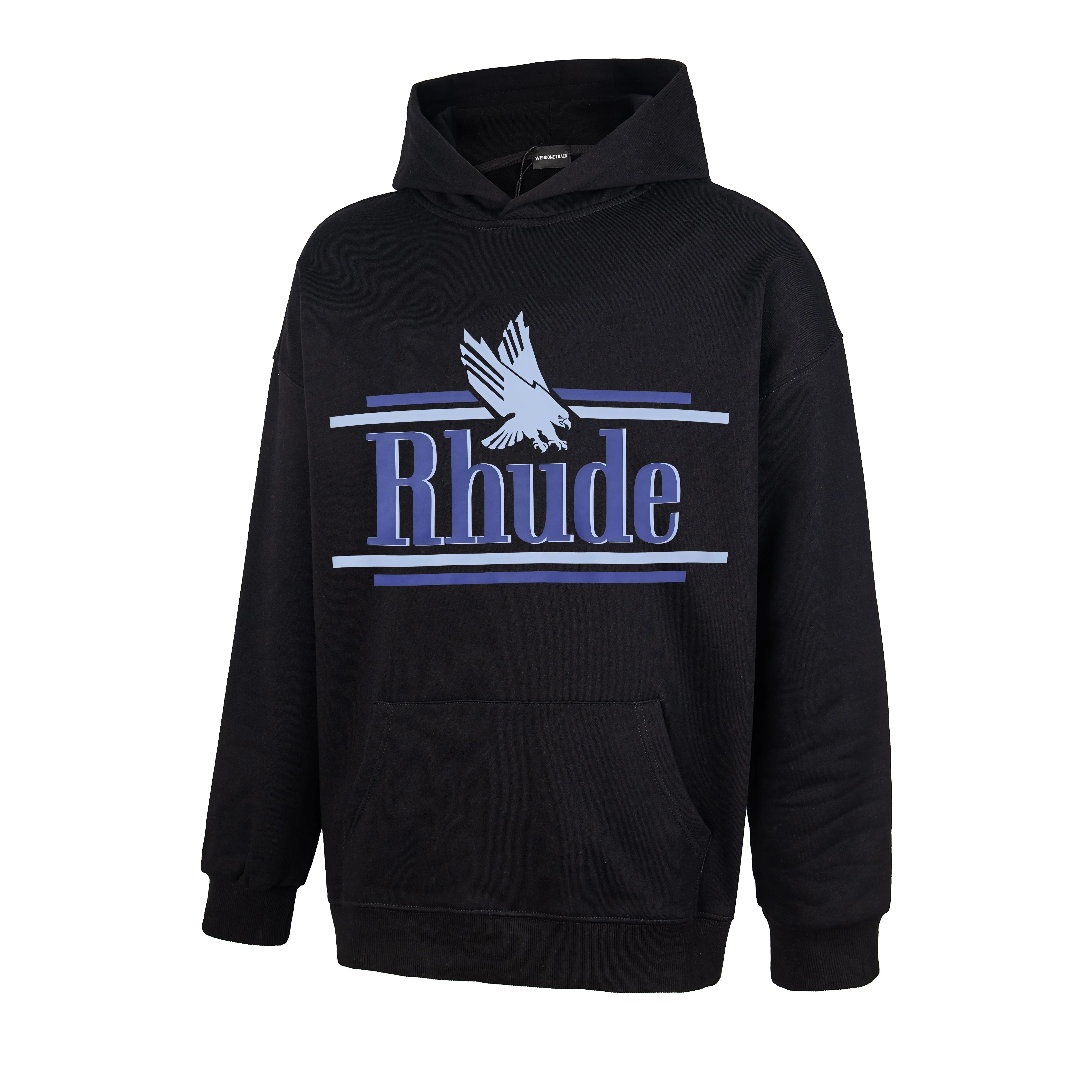 RHUDE Eagle Stripe Logo Pullover Hoodie