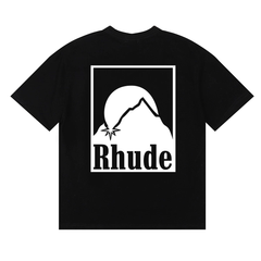 Rhude Mountain Sunset Back Print Tee